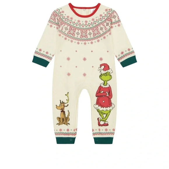 Other - The Grinch Baby Coverall, Size 12 Months